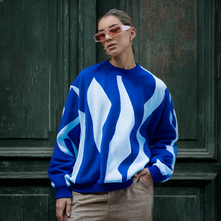 Blue Sweat Shirt